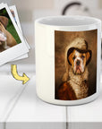 Taza personalizada para mascota 'La dama emplumada'