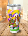 Vaso personalizado para 2 mascotas 'The Fresh Pooch'