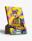 Lienzo personalizado para mascotas 'The Fresh Pooch'