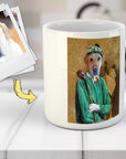 Taza personalizada para mascota 'El golfista'