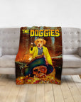 Manta personalizada para mascotas 'Los Doggies'