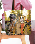 Bolsa Tote Personalizada para 2 Mascotas 'The Hunters'