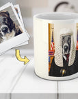 Taza personalizada para mascota 'El juez'