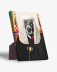 Lienzo personalizado para mascotas 'The Judge'