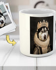 Taza Personalizada para Mascotas 'La Dama de las Perlas'