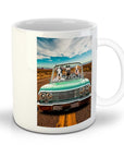 Taza personalizada con 3 mascotas 'The Lowrider'