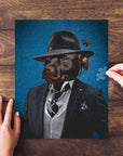 Puzzle personalizado para mascotas 'El Mafioso'