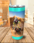 Vaso personalizado 'El piloto de motocross'