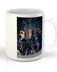 Taza personalizada con 3 mascotas 'The Navy Veterans'