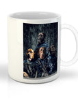 Taza personalizada para 4 mascotas 'The Navy Veterans'