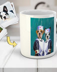 Taza Personalizada 2 Mascotas 'Las Enfermeras'