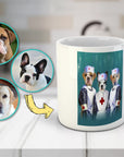 Taza Personalizada con 3 Mascotas 'Las Enfermeras'