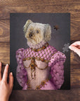 Puzzle personalizado para mascotas 'La princesa rosa'