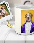 Taza personalizada para mascota 'El Príncipe-Doggo'