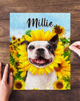 Puzzle personalizado para mascotas 'El Girasol'