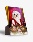 Lienzo personalizado para mascotas 'The Tarot Reader'