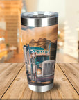 Vaso personalizado 'El camionero'