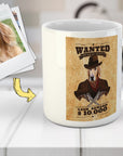 Taza personalizada para mascotas 'The Wanted'