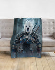 Manta personalizada para mascotas 'The Witcher Doggo'