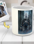 Taza personalizada para mascota 'The Witcher Doggo'