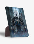 Lienzo personalizado para mascotas 'The Witcher Doggo'