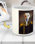 Taza personalizada para mascotas Capitán