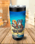 Vaso personalizado para 2 mascotas Top Paw