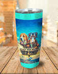 Vaso personalizado para 2 mascotas Top Paw