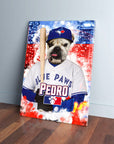 Lienzo personalizado para mascotas 'Toronto Blue Doggs'