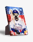 Lienzo personalizado para mascotas 'Toronto Blue Doggs'