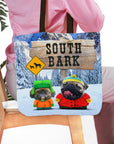 Bolsa de mano personalizada para 2 mascotas 'South Bark'