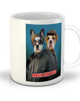 Taza personalizada para 2 mascotas 'Trailer Park Dogs 2'