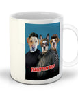 Taza personalizada con 3 mascotas 'Trailer Park Dogs 3'