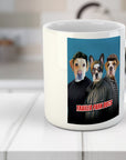 Taza personalizada con 3 mascotas 'Trailer Park Dogs 3'