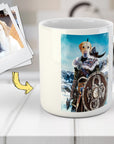 Taza personalizada para mascota 'Guerrero vikingo'