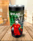 Vaso personalizado 'Wales Doggos Soccer'