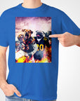 Camiseta personalizada para 2 mascotas 'Washington Doggos'