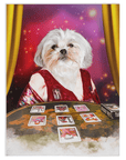 Manta personalizada para mascotas 'El lector de tarot'