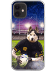 Funda para móvil personalizada 'El jugador de rugby'