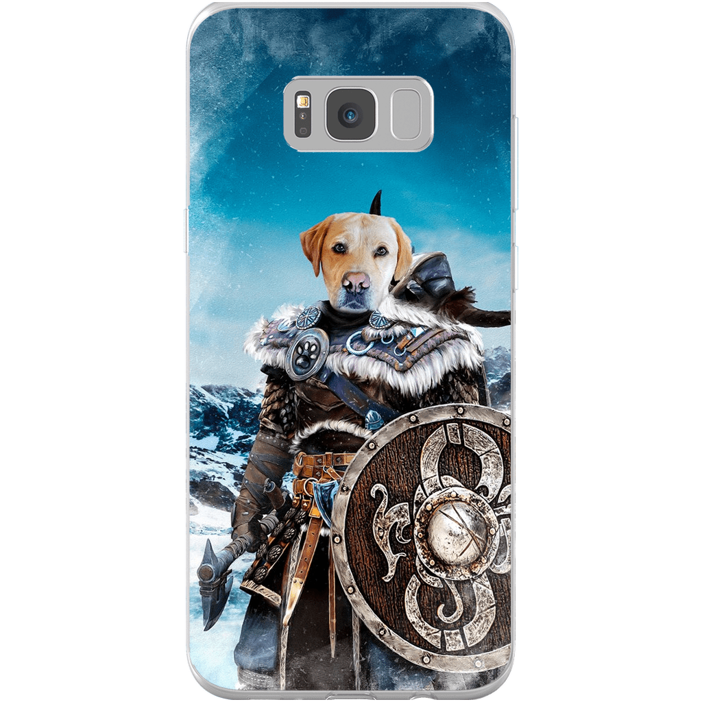 Funda para móvil personalizada &#39;Guerrero vikingo&#39;