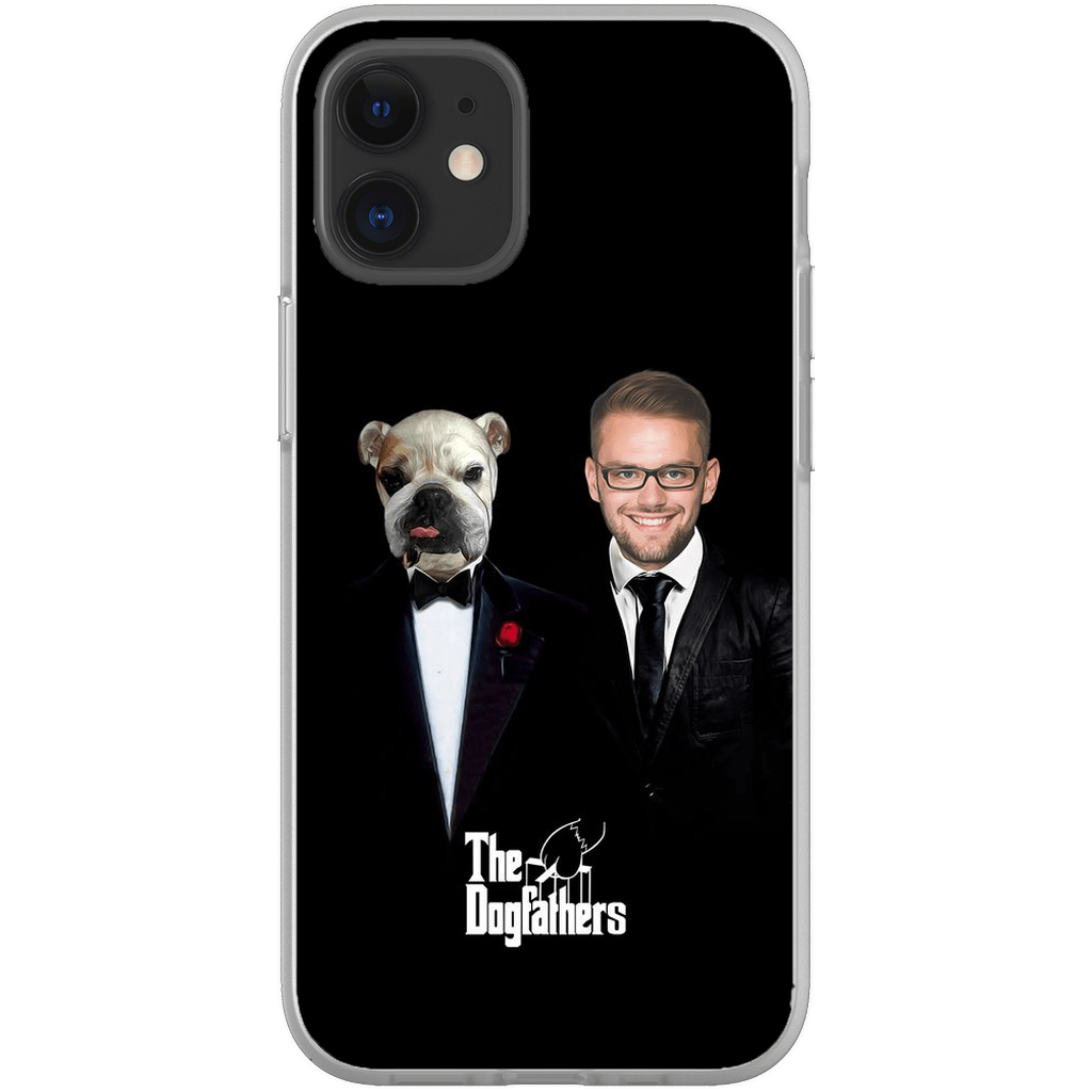 Funda personalizada para teléfono humano o mascota &#39;The Dogfathers&#39;