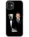 Funda personalizada para teléfono humano o mascota 'The Dogfathers'