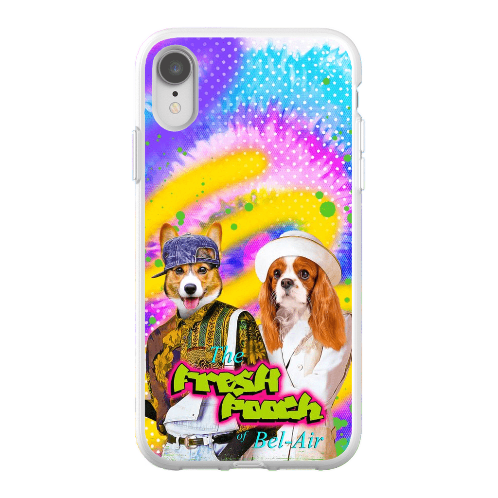 Funda personalizada para teléfono con 2 mascotas &#39;The Fresh Pooch&#39;