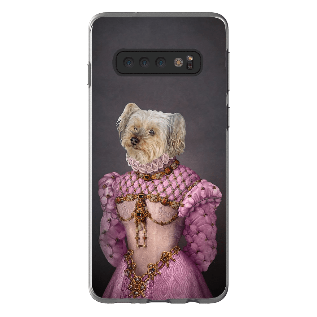 Funda para móvil personalizada &#39;La Princesa Rosa&#39;