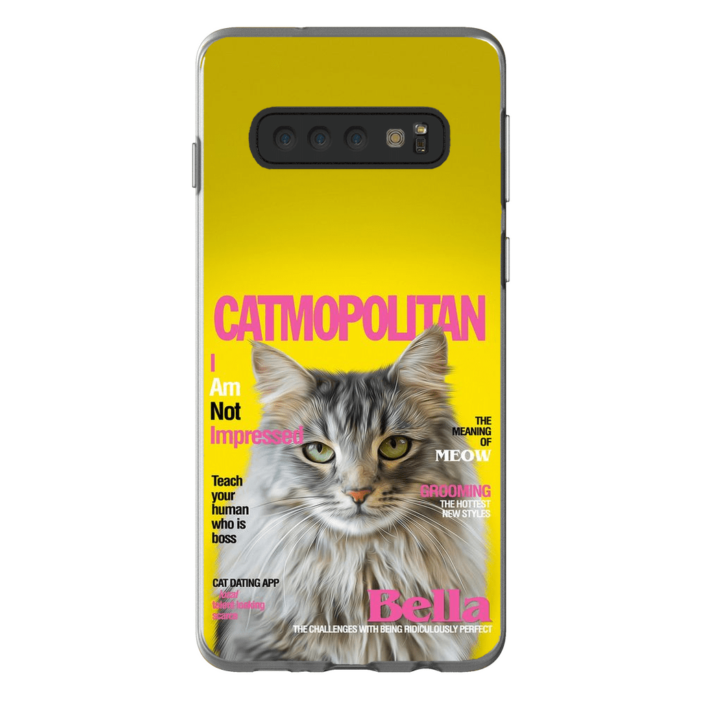 Funda para móvil personalizada &#39;Catmopolitan&#39;