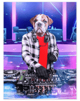 Póster Mascota personalizada 'The Male DJ'