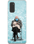 Funda para móvil personalizada 'Bernard y su mascota'