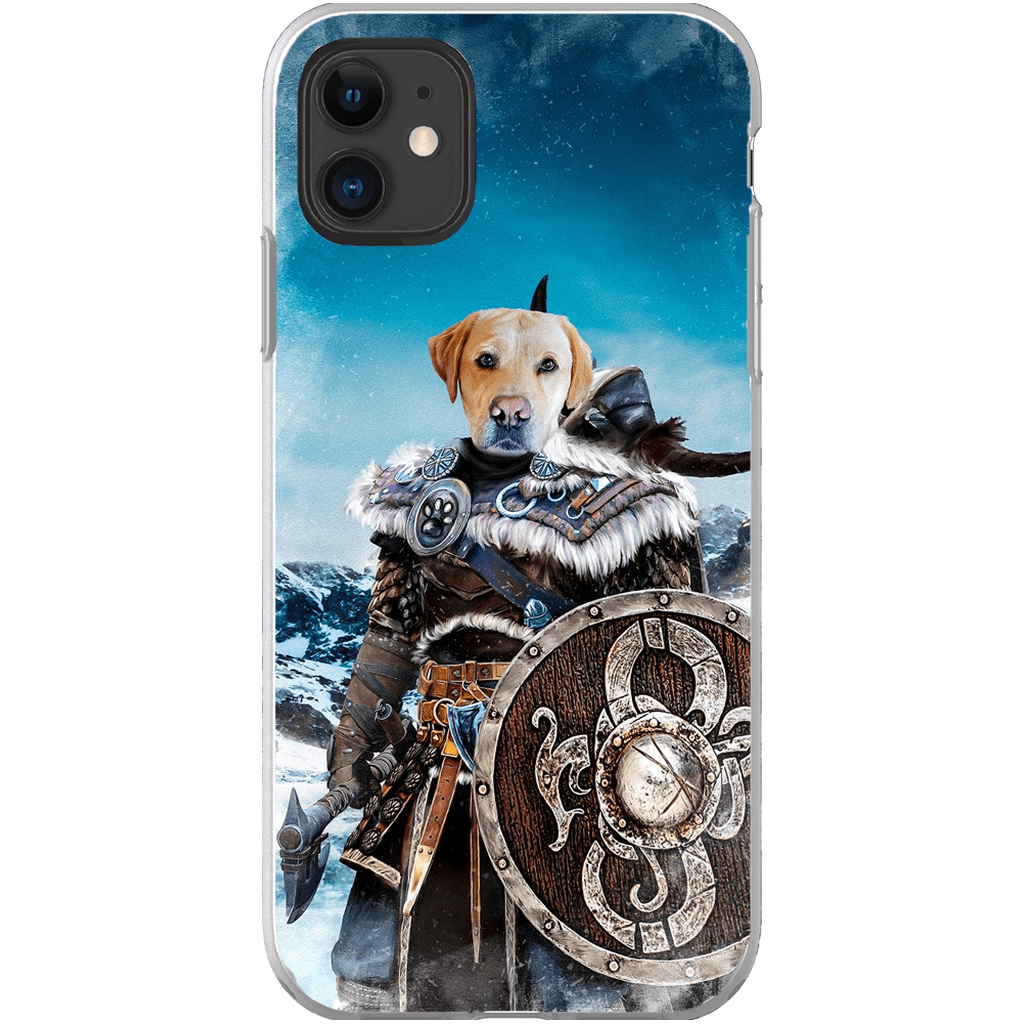 Funda para móvil personalizada &#39;Guerrero vikingo&#39;