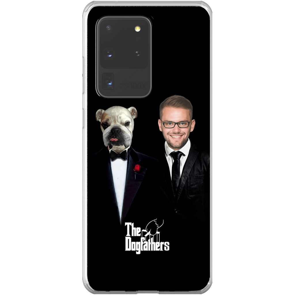 Funda personalizada para teléfono humano o mascota &#39;The Dogfathers&#39;