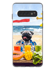 Funda para móvil personalizada 'El perro de la playa'